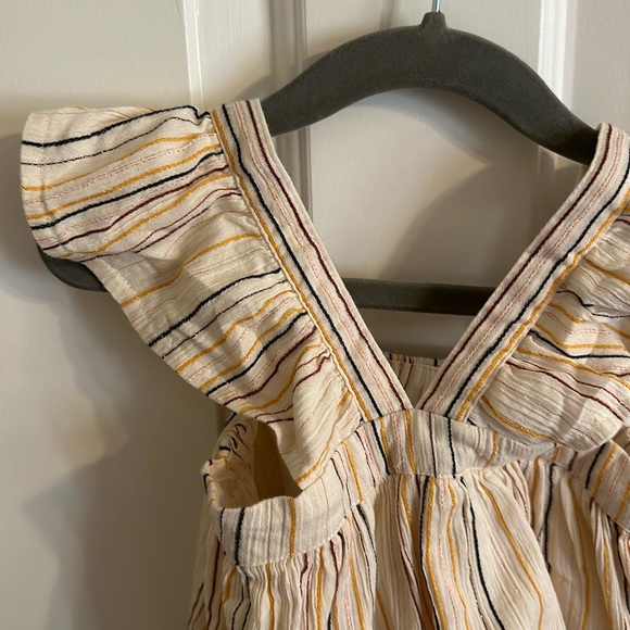 GAP Kids Casual Dress - Cream with Stripes - Picture 3 of 6